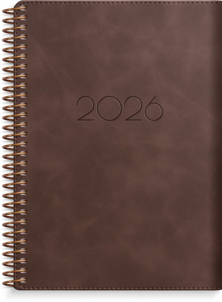 Kalender 2026 Senator A6 Twist brun, Övrigt