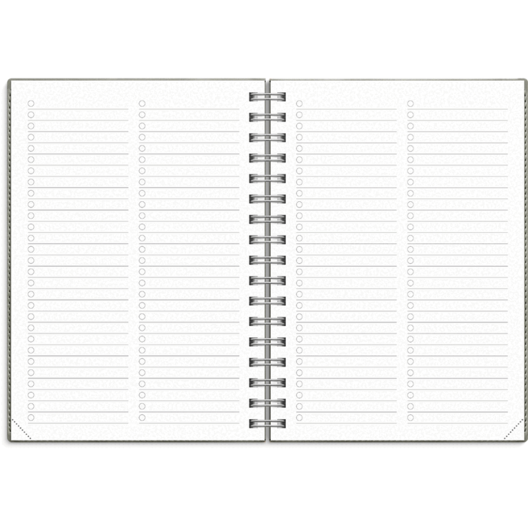 Kalender 2027 Senator A6 Twist grå, Övrigt