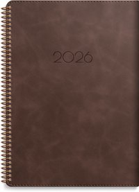 Kalender 2026 Business Twist brun