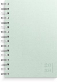 Kalender 2026 Dagbok Textile grön