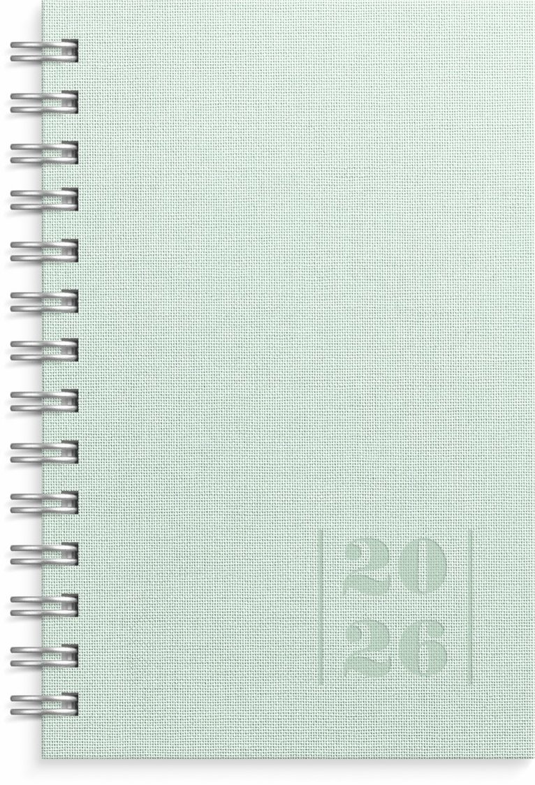 Kalender 2026 Leader Textile grön, Övrigt