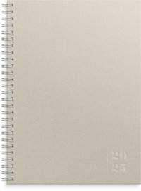 Kalender 2025 Business Textile beige