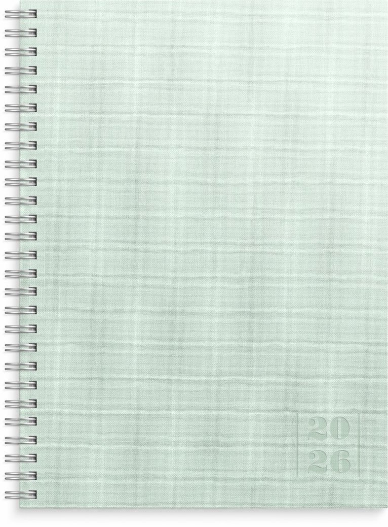 Kalender 2026 Business Textile grön, Övrigt
