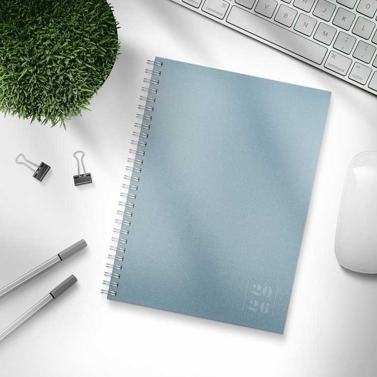 Kalender 2026 Business Textile blå, Övrigt