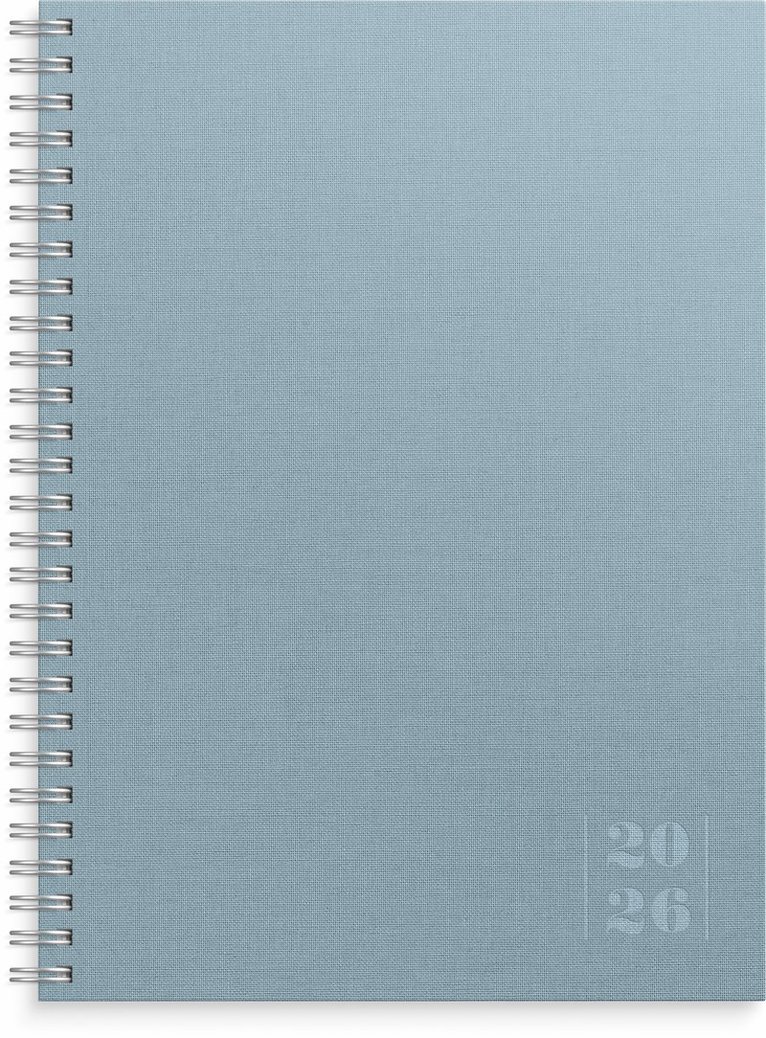 Kalender 2026 Senator A5 Textile blå, Övrigt