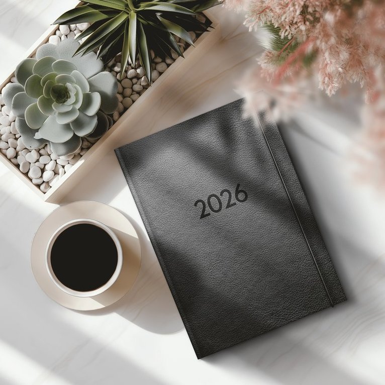 Kalender 2026 Senator A5 Vega svart, Övrigt