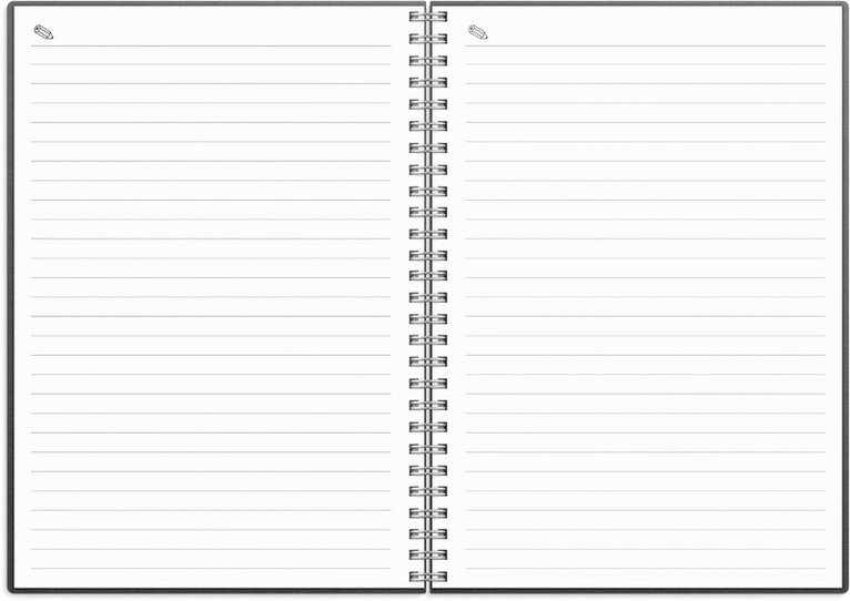 Kalender 2025 Weekly A5 svart konstläder, Övrigt