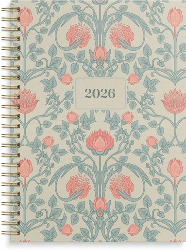 Kalender 2026 Senator A5 blommor Morris 1