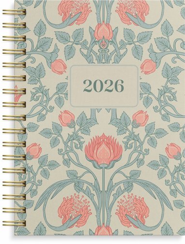 Kalender 2026 Senator A6 blommor Morris 1