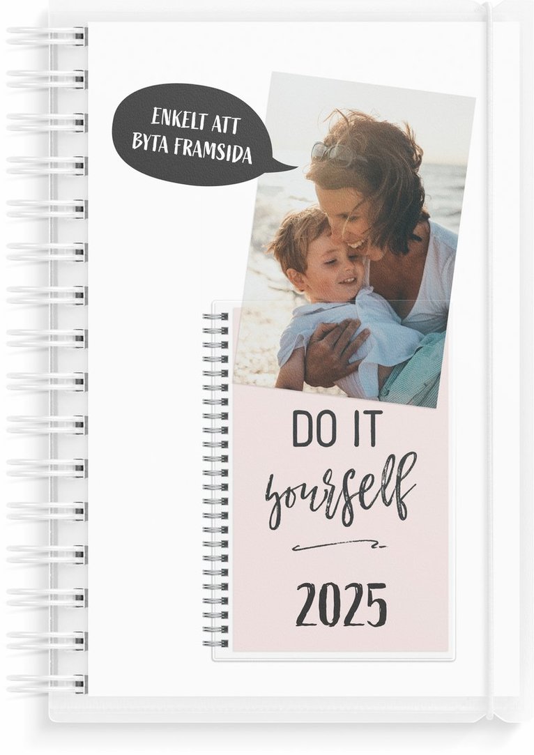 Kalender 2025 Dagbok 4i1 4