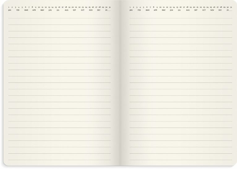 Kalender 2026 Stor Veckokalender Forma Deluxe brun, Övrigt