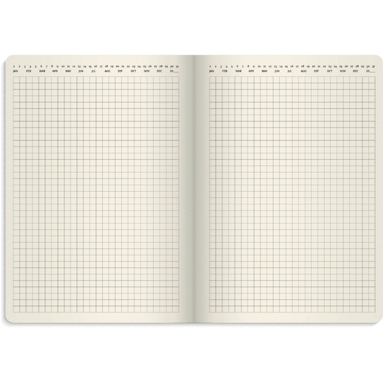 Stor Veckokalender Forma Deluxe 2027 brun, Övrigt