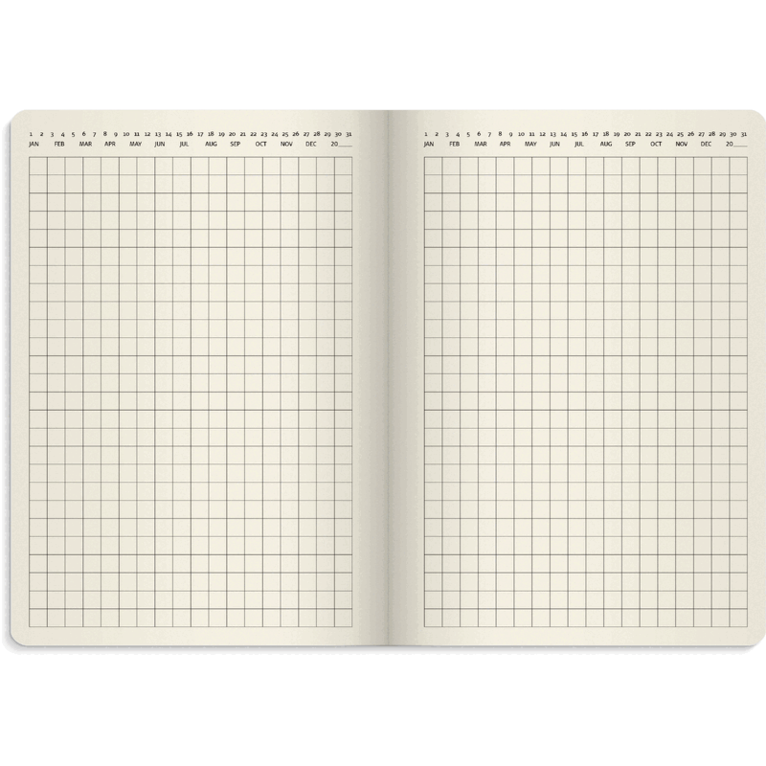 Liten Veckokalender  Forma Deluxe 2027 brun, Övrigt