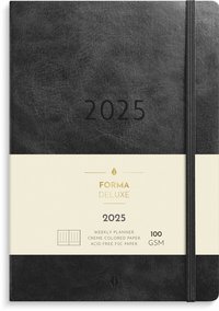 Kalender 2025 Agency Forma Deluxe svart