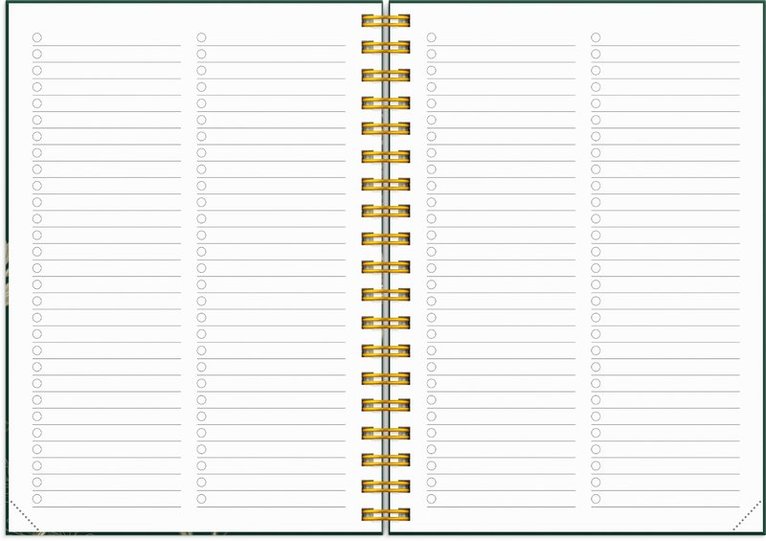 Kalender 2025 Senator A6 blad, Övrigt