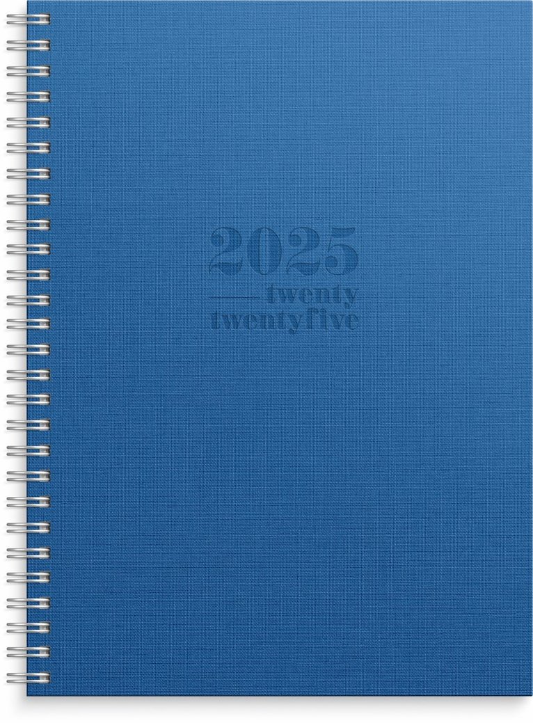 Kalender 2025 Senator A5 textil blå, Övrigt