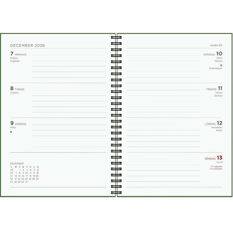 Kalender 2027 A5 - Stig L. - Berså, Övrigt