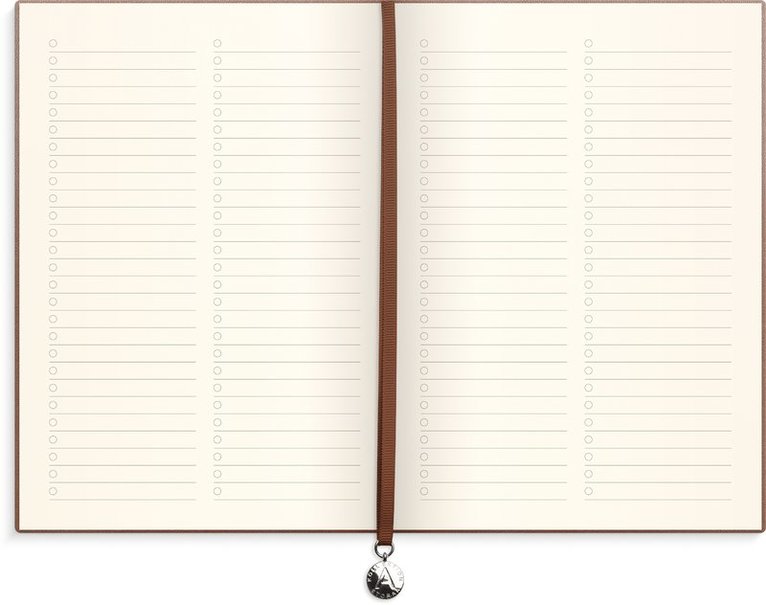 Kalender 2025 Senator A5 soft brun inb, Övrigt