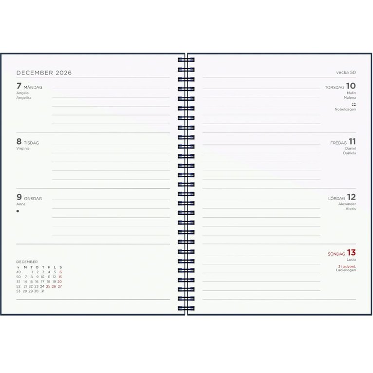 Kalender 2027 A5 - Stig L. - Herbarium, Övrigt