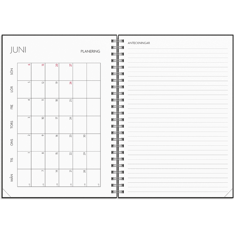 Kalender 2026-2027 Study A5 Stone, Övrigt