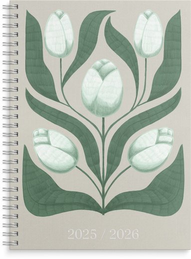 Kalender 2025-2026 Senator A5 Story Blomma