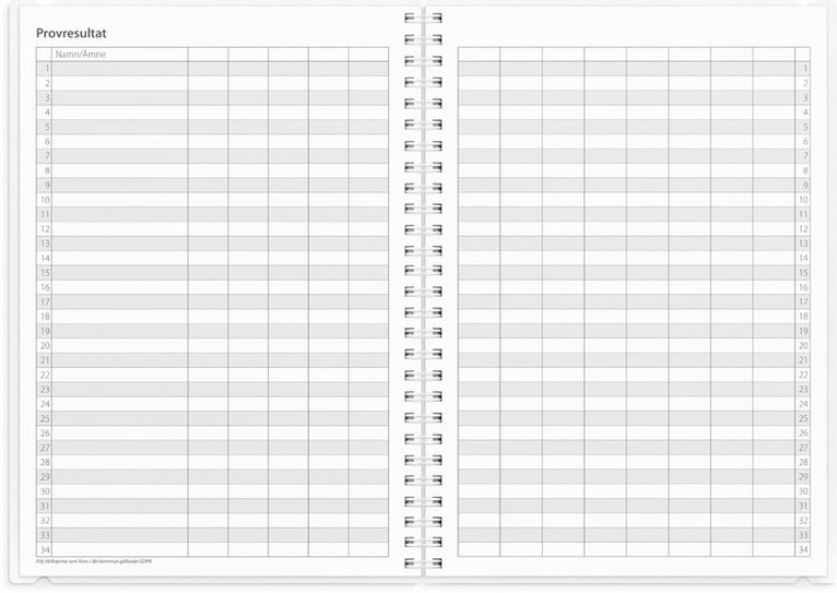 Kalender 2025-2026 Study A5 4i1, Övrigt