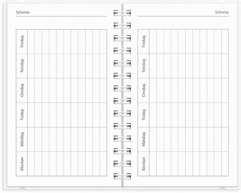 Kalender 2025-2026 Compact 4i1, Övrigt
