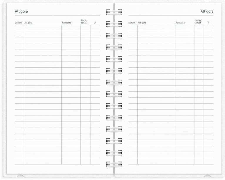 Kalender 2025-2026 Compact 4i1, Övrigt