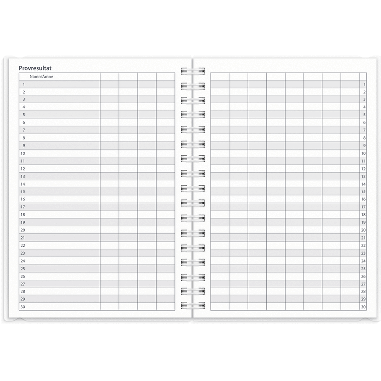 Kalender 2026-2027 Study A6 4i1, Övrigt