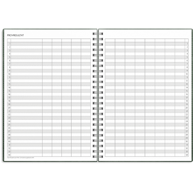 Kalender 2026-2027 Study A5 Twist mocca, Övrigt