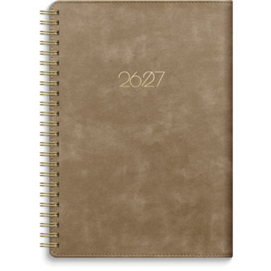 Kalender 2026-2027 Study A5 Twist rosa, Övrigt