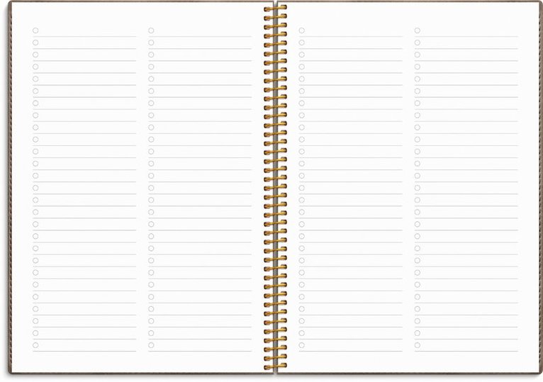 Kalender 2025-2026 Senator A5 Twist mocca, Övrigt