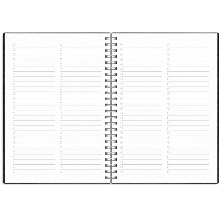 Kalender 2026-2027 Senator A5 Twist svart, Övrigt