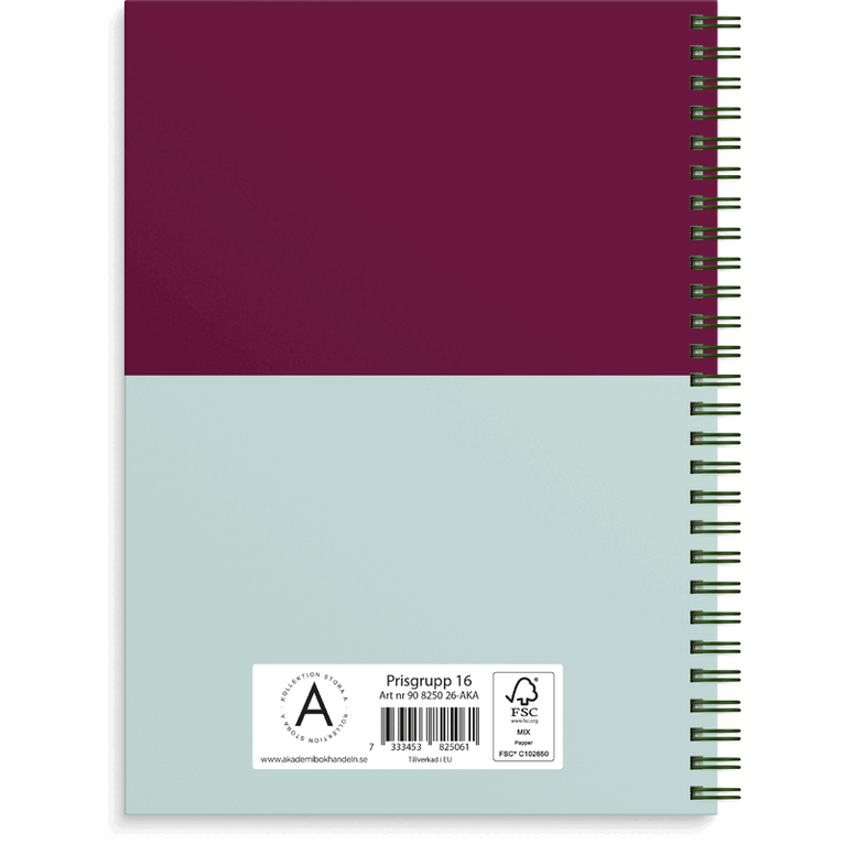 Kalender 2026-2027 Study A5 Fade, Övrigt