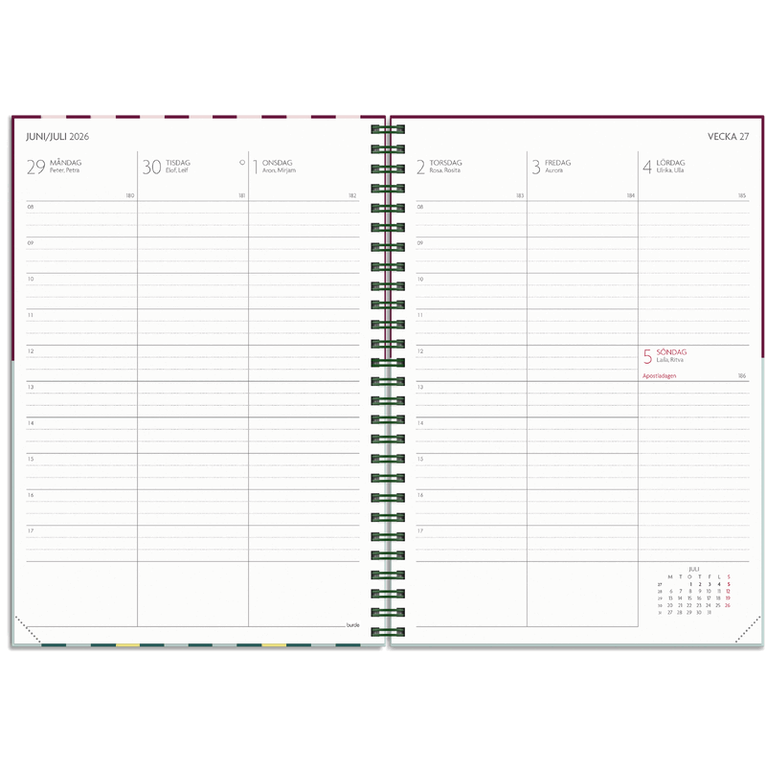 Kalender 2026-2027 Study A5 Fade, Övrigt