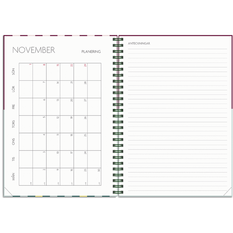 Kalender 2026-2027 Study A5 Fade, Övrigt