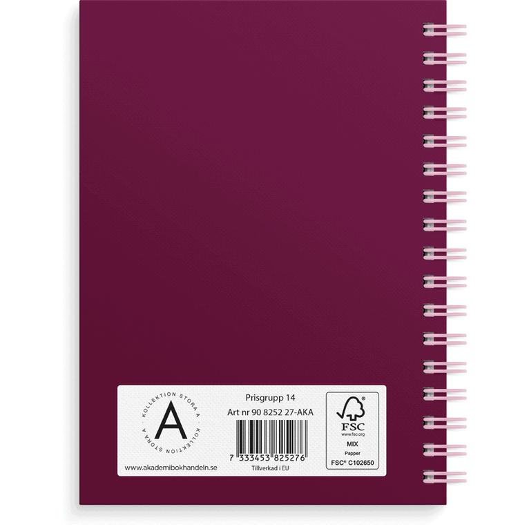 Kalender 2026-2027 Study A6 Fade, Övrigt