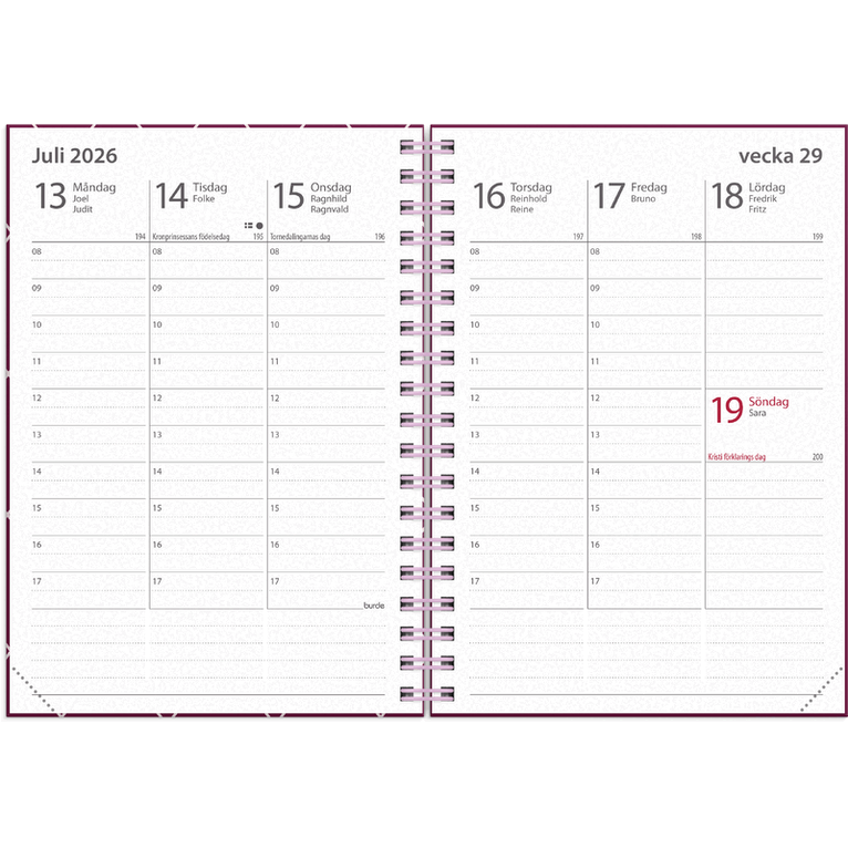 Kalender 2026-2027 Study A6 Fade, Övrigt