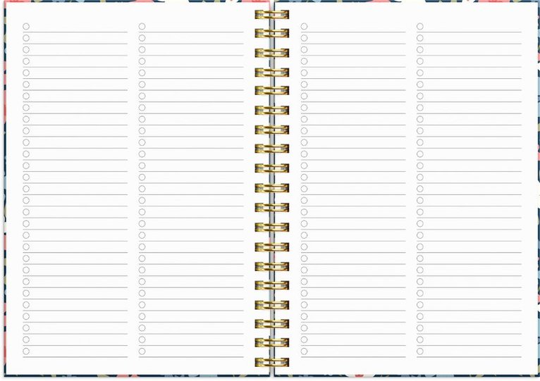 Kalender 2025-2026 Senator A6 småblom, Övrigt