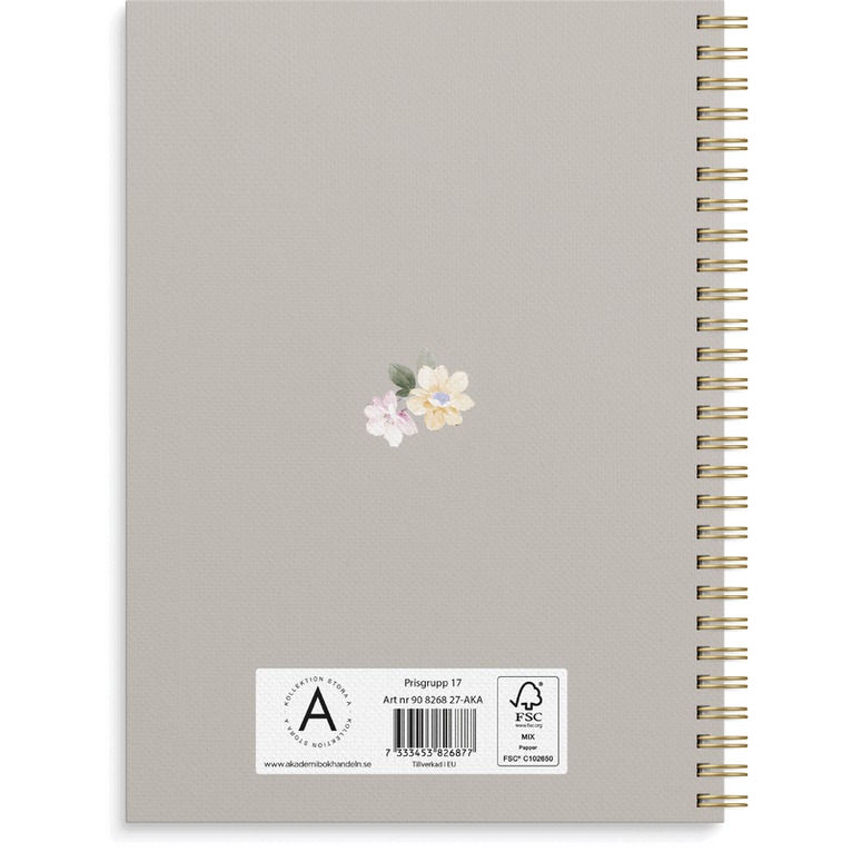 Kalender 2026-2027 Senator A5 blom, Övrigt