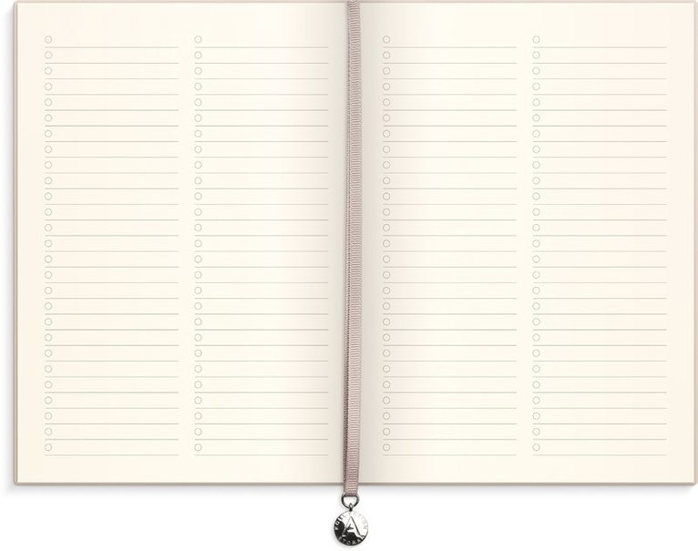 Kalender 2025-2026 Senator A5 soft inbunden beige, Övrigt