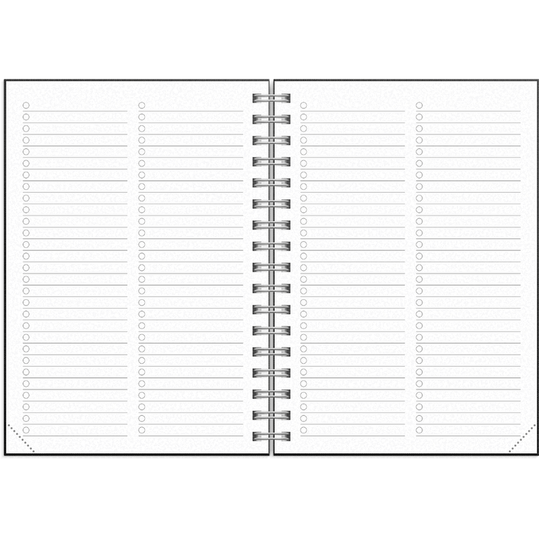 Kalender 2026-2027 Senator A6 textil svart, Övrigt