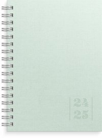 Kalender 2024-2025 Senator A6 Textile grön