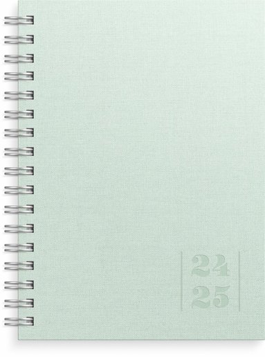 Kalender 2024-2025 Senator A6 Textile grön 1