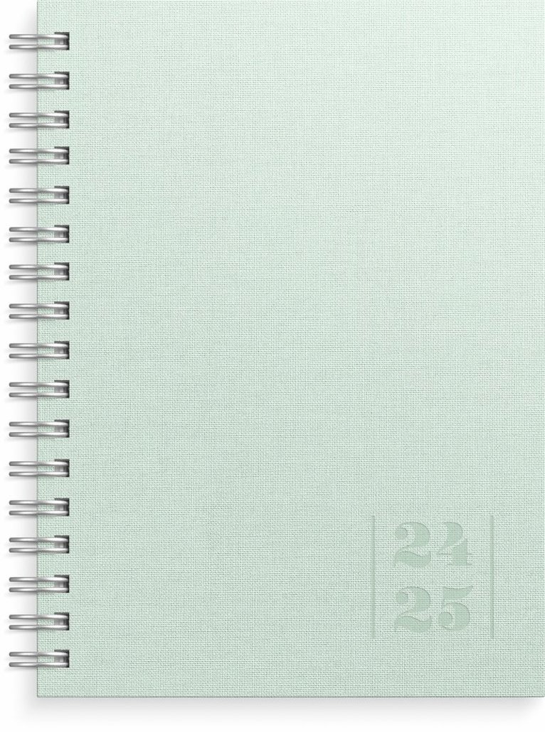 Kalender 2024-2025 Senator A6 Textile grön 1