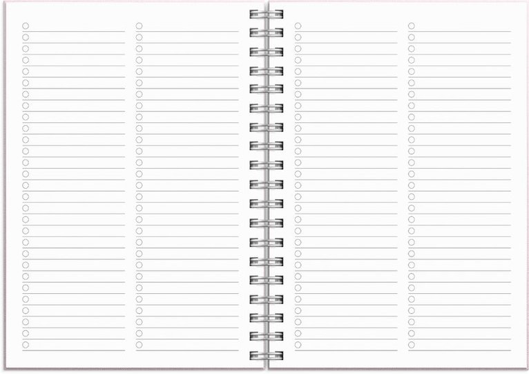 Kalender 2025-2026 Senator A6 Textile rosa, Övrigt