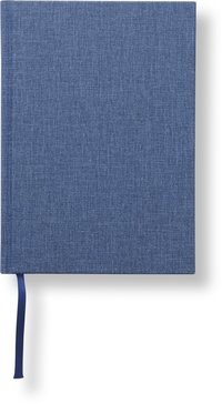 Anteckningsbok A5 linjerad jeansblå
