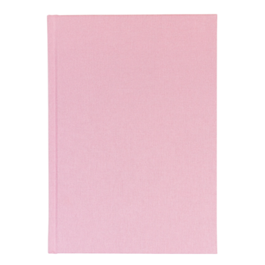 Anteckningsbok A5 linjerad rosa 1