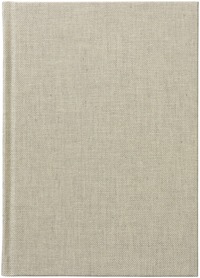Anteckningsbok A5 linjerad textil beige