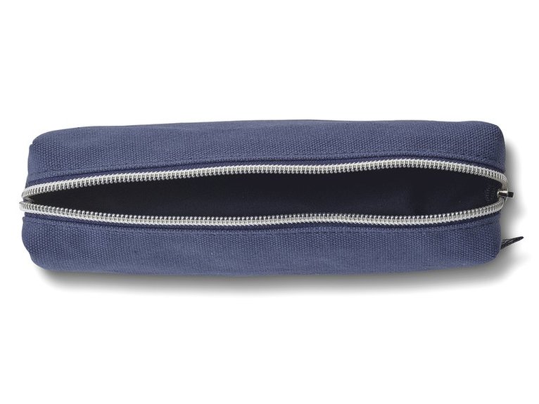 Pennfodral återvunnen canvas blå, Övrigt